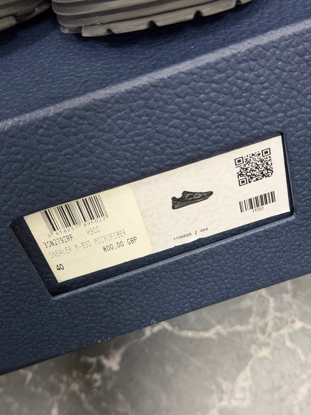 Dior B30 Sneaker – Triple Black | EU40
