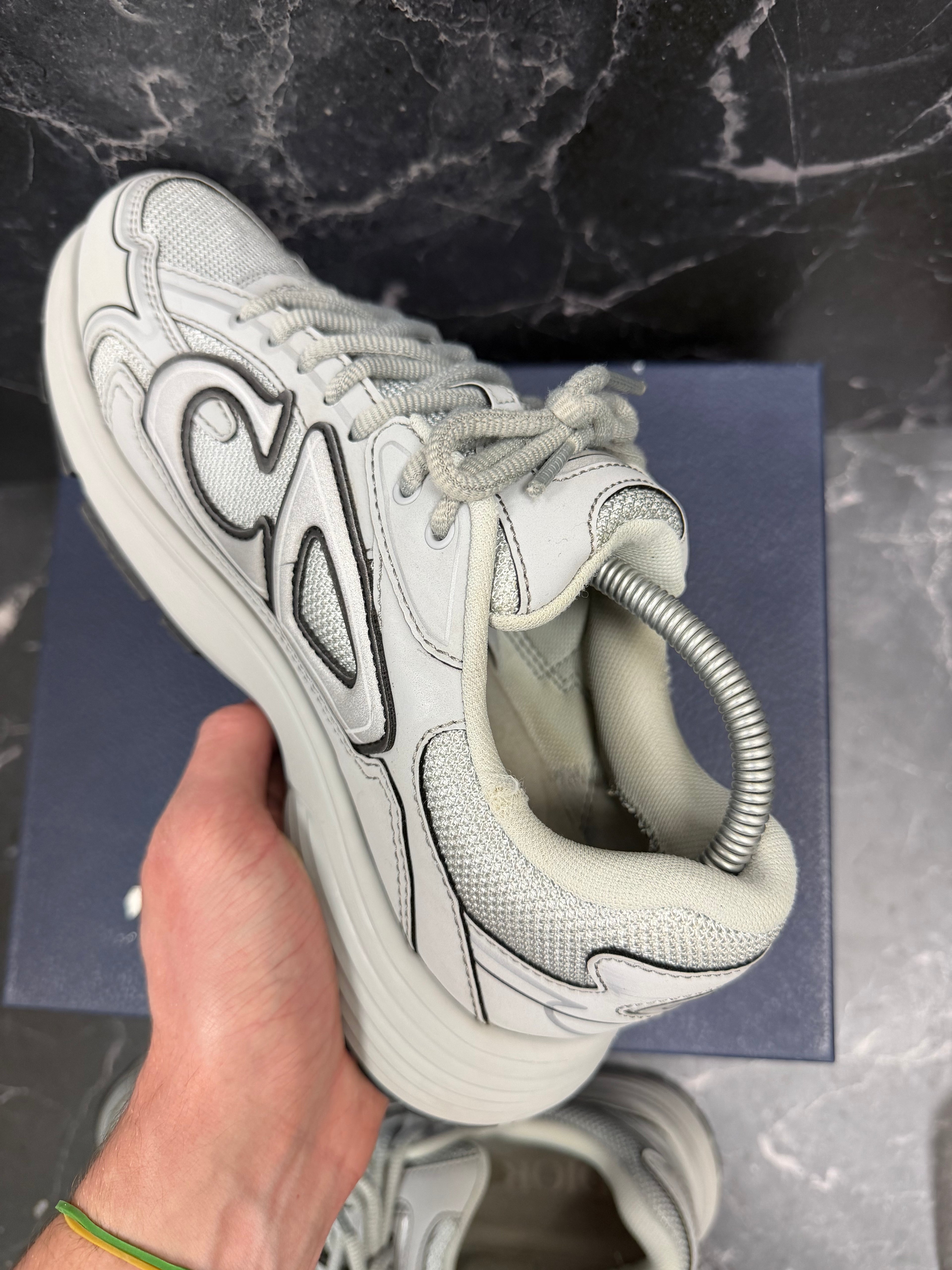 Dior B30 Sneakers – Grey | EU 40 | Excellent Used Condition | Original Box Included