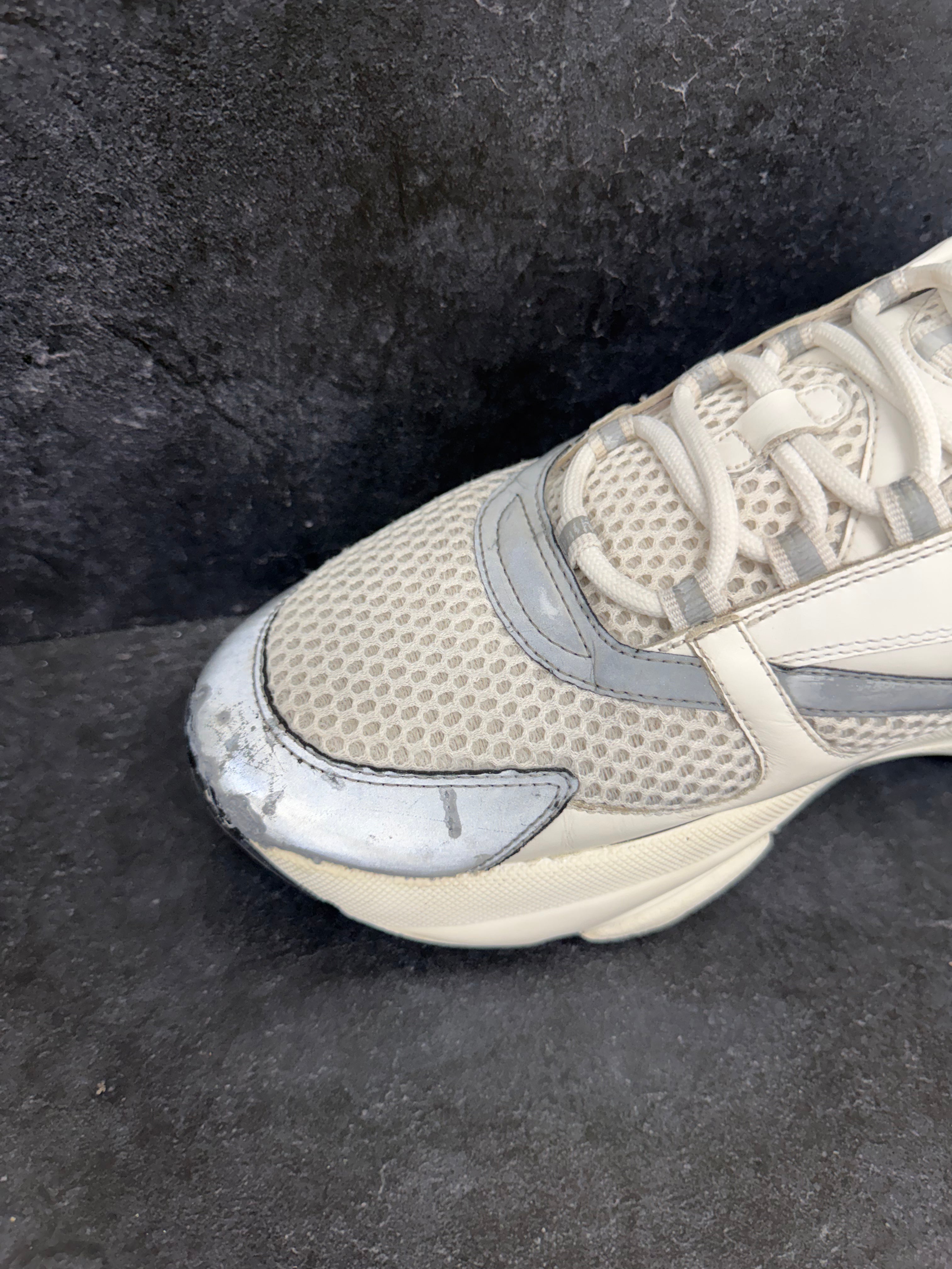 Authentic Dior B22 White Trainers – EU 44