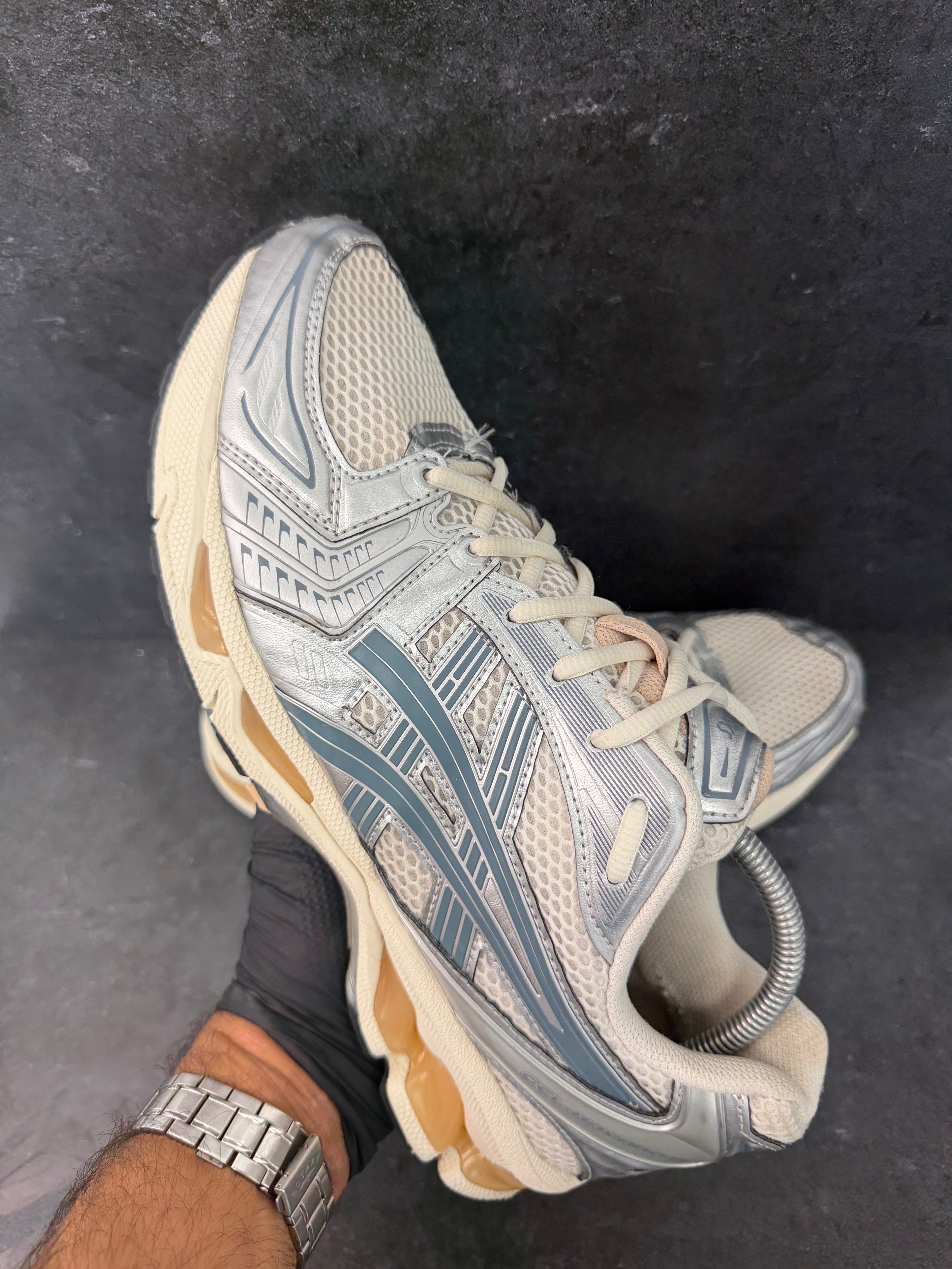 Authentic ASICS Gel-Kayano Teal/White – UK 10