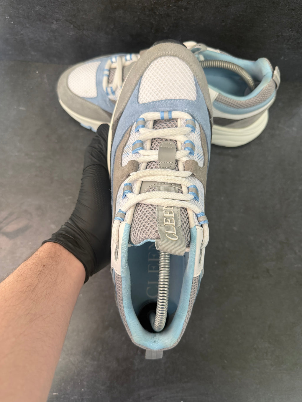 Authentic Cleens Aero Runner Blue/Grey – UK 9.5