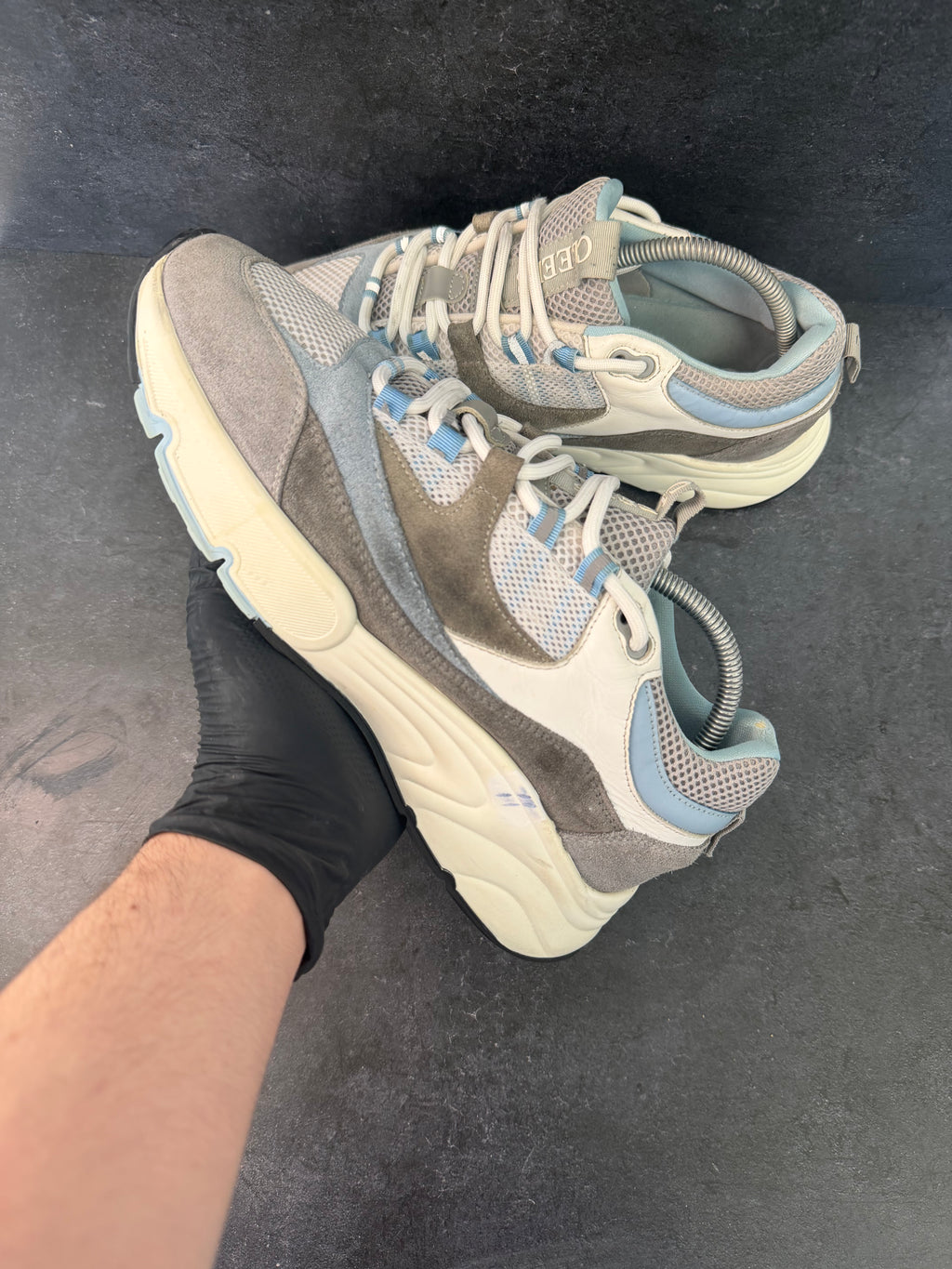 Authentic Cleens Aero Runner Blue/Grey – UK 9