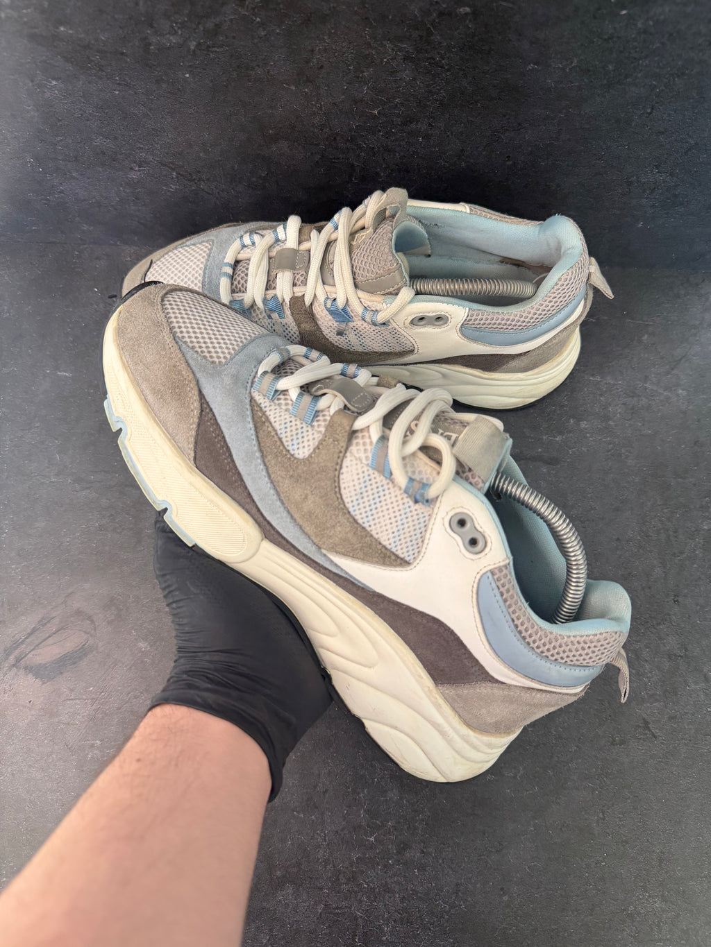 Authentic Cleens Aero Runner Blue/Grey – UK 9