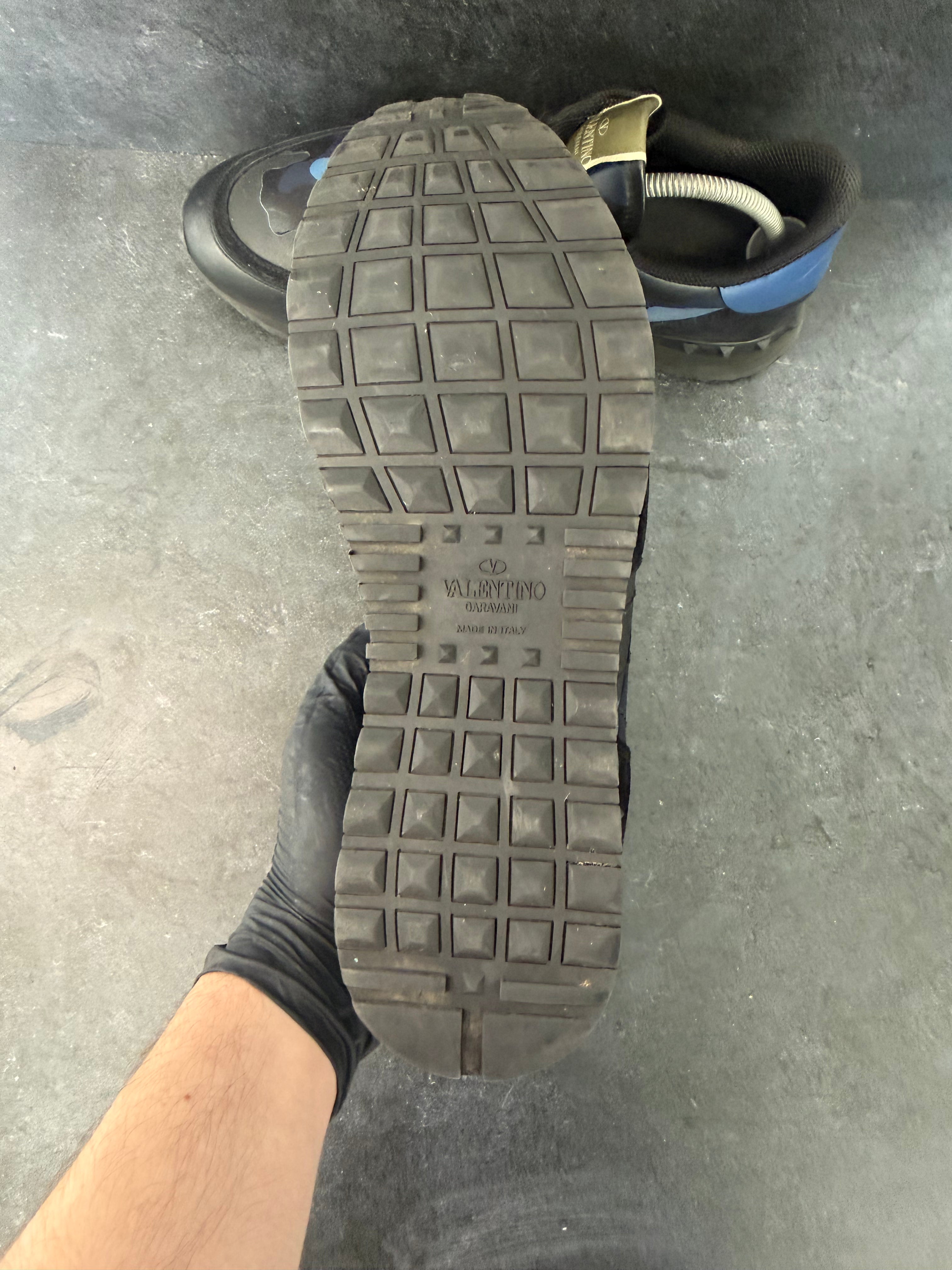 Authentic Valentino Rockrunner Black/Blue – EU 43