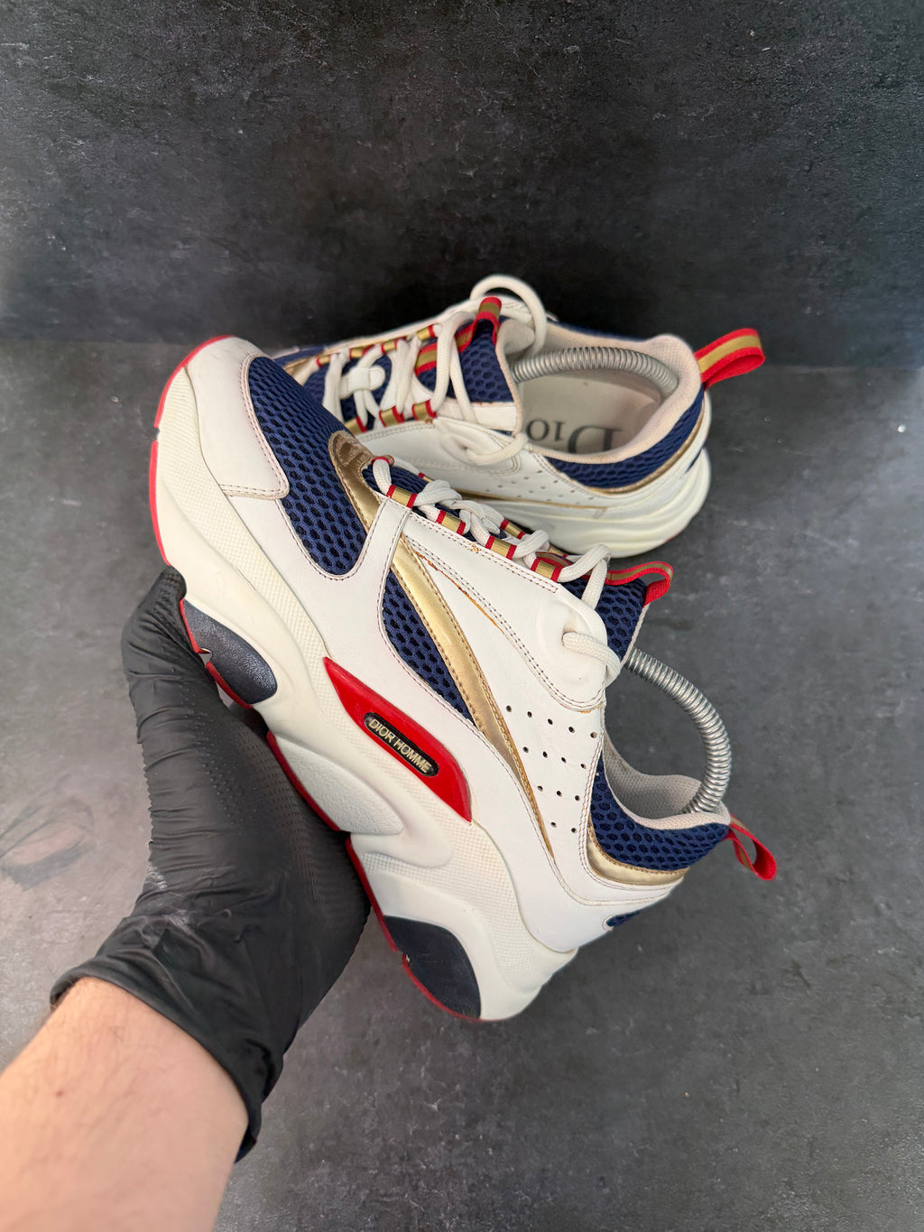Authentic Dior B22 Red White Blue – EU 39