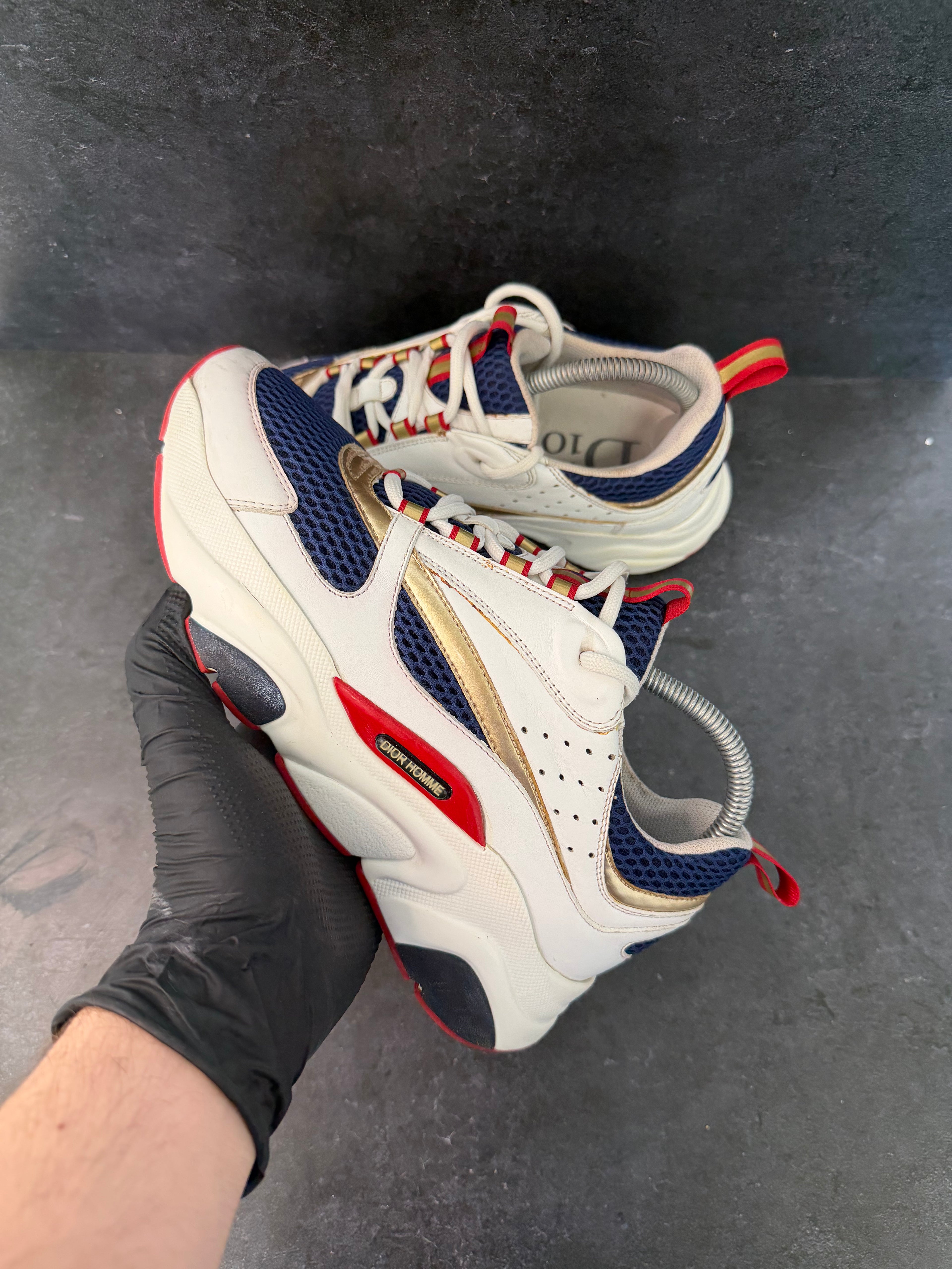 Authentic Dior B22 Red White Blue – EU 39