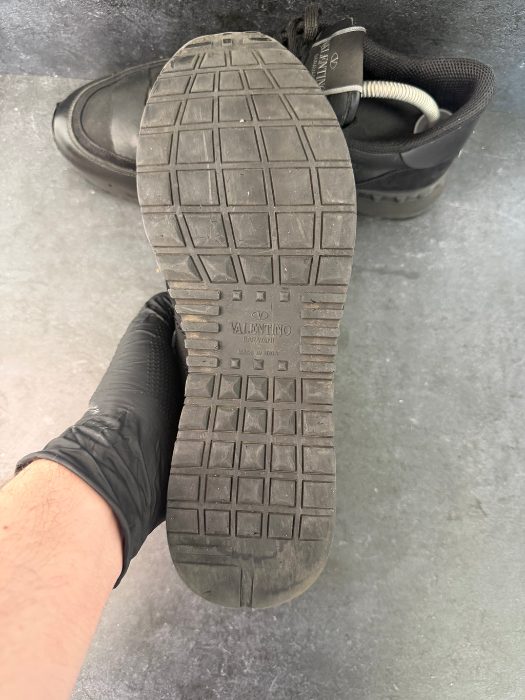 Authentic Valentino Rockrunner Black – EU 42